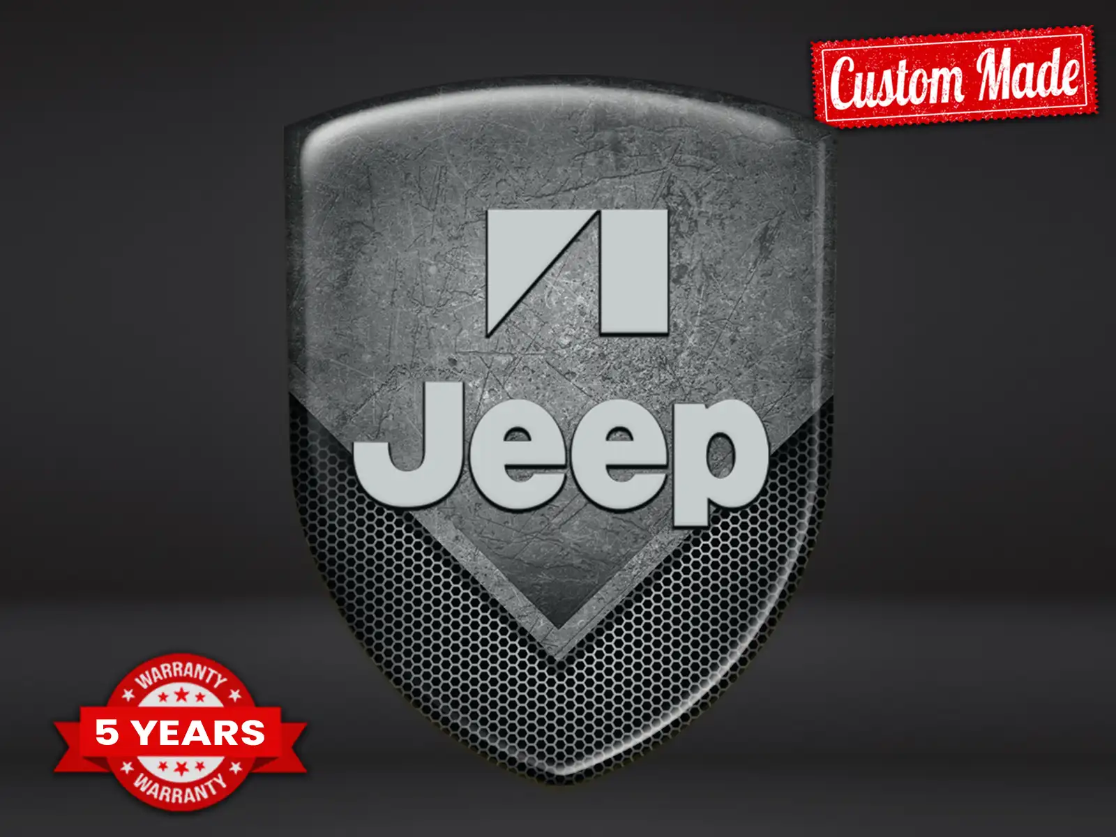 Jeep Adesivi Lunotto Posteriore Max Pro Durevoli Chic